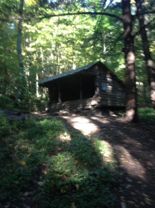 Limestone Shelter in the light of day!